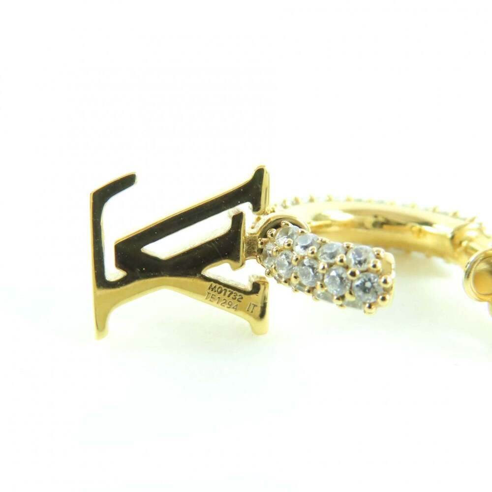 LOUIS VUITTON Gold Earrings - Picture 7 of 8